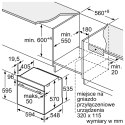 Piekarnik elektryczny Bosch HBG571EB4 Serie 2 71 l | piroliza | AirFry | termoobieg 3D | czarny