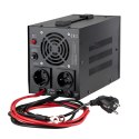 Zasilacz awaryjny KEMOT PROsinus-800 przetwornica z czystym przebiegiem sinusoidalnym i funkcją ładowania 12V 230V 800VA/500W - 