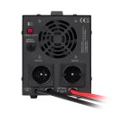 Zasilacz awaryjny KEMOT PROsinus-800 przetwornica z czystym przebiegiem sinusoidalnym i funkcją ładowania 12V 230V 800VA/500W - 