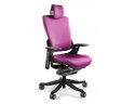 Fotel biurowy Wau 2 BL401 tkanina magenta/czarny