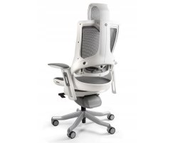 Fotel biurowy Wau 2 NW41 siatka charcoal/biały