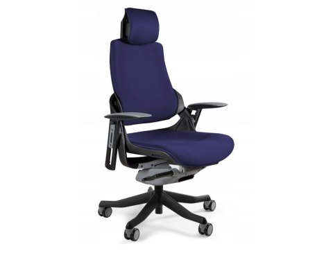 Fotel biurowy Wau BL412 tkanina navyblue/czarny