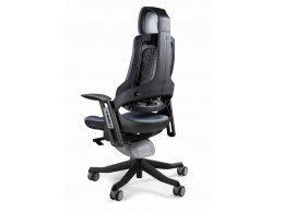 Fotel biurowy Wau BL412 tkanina navyblue/czarny