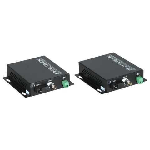 Światłowodowy konwerter wideo OVH-1D/SC 1x Video + RS-485 komplet nadajnik i odbiornik TXRX