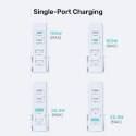 UNITEK ŁADOWARKA BIURKOWA GAN 100W 2XUSB-A 2XUSB-C BIAŁA