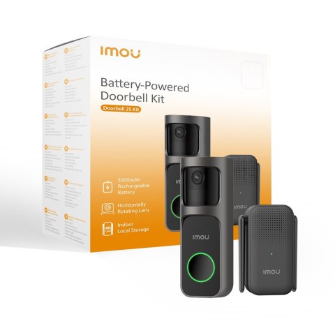 Zestaw wideodomofonowy VIDEO DOORBELL KIT/2S DB-2SP-3T0W/DS2S IMOU