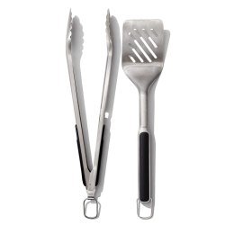 OXO OX11320200 Good Grips Set aus Wender und Zange zum Grillen