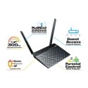 Asus Asus | Router | RT-N12E | 802.11n | 300 Mbit/s | 10/100 Mbit/s | Porty Ethernet LAN (RJ-45) 4 | Obsługa sieci mesh Nie | MU-MiMO