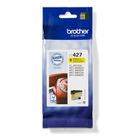 Brother Brother LC | 427Y | Żółty | Wkład atramentowy | 1500 stron