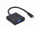 Cablexpert Cablexpert | Kabel przejściowy z USB typu C na VGA | A-CM-VGAF-01 | Czarny | USB typu C | VGA | 0,15 m
