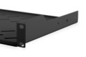 Digitus Digitus | Półka stała do szaf rack | DN-19 TRAY-1-SW | Czarny | Półki do montażu stałego można łatwo zainstalować na dwóch przed