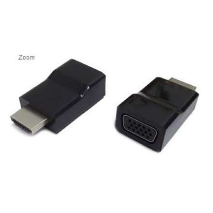 Gembird Adapter wideo Gembird | 19 pin HDMI Typ A | Męski | 15 pin HD D-Sub (HD-15) | Żeński