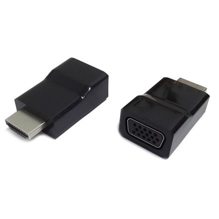 Gembird Adapter wideo Gembird | 19 pin HDMI Typ A | Męski | 15 pin HD D-Sub (HD-15) | Żeński