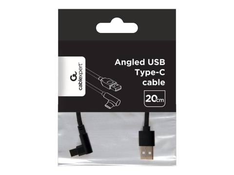 Gembird Gembird | Kabel USB-C | Męski | 4-pinowy USB Typ A | Męski | 24-pinowy USB-C | Czarny | 20 cm