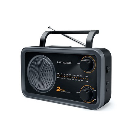 Muse Muse | M-06DS | AUX in | Grey | 2-zakresowe radio przenośne