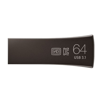Samsung Samsung | BAR Plus | MUF-64BE4/APC | 64 GB | USB 3.1 | Szary