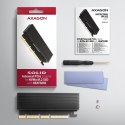 AXAGON AXAGON PCI-Express x16 adapter with cooler for connecting an NVMe M.2 SSD drive to a computer | PCEM2-XS