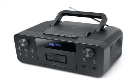 Muse Muse | Przenośny radiomagnetofon CD z Bluetooth | M-182 DB | AUX in | Czarny