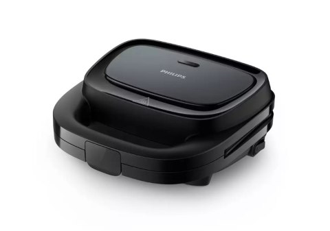 Philips Opiekacz do kanapek Philips | HD2330/90 | 750 W | Liczba płyt 1 | Czarny