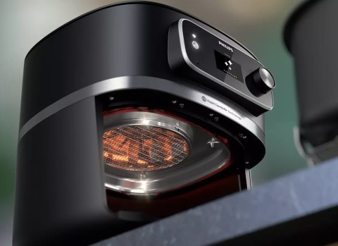Philips Philips | Airfryer Combi | HD9880/90 7000 XXL Connected | Moc 2200 W | Pojemność 8,3 L | Czarny