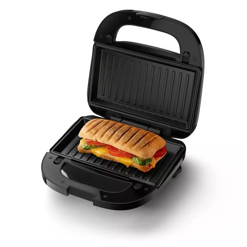 Philips Philips Sandwich Maker | HD2350/80 | 750 W | Liczba płyt 3 | Czarny