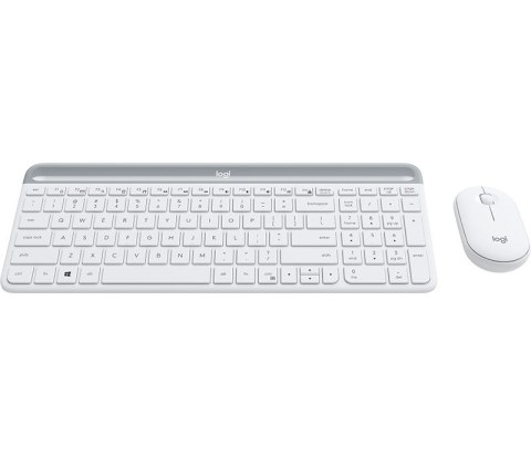 Klawiatura + mysz Logitech MK470 Biały