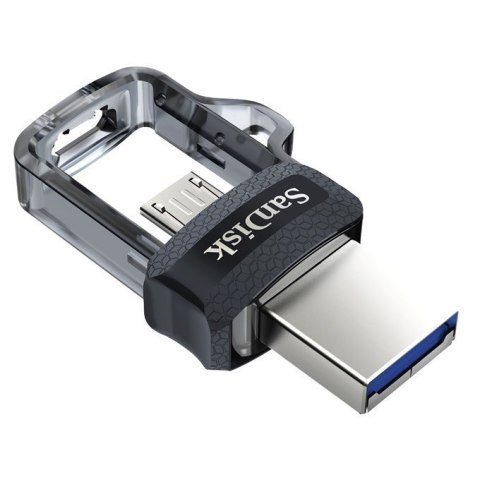 Pendrive SanDisk ULTRA SDDD3-128G-G46 (128GB; microUSB, USB 3.0; kolor szary)
