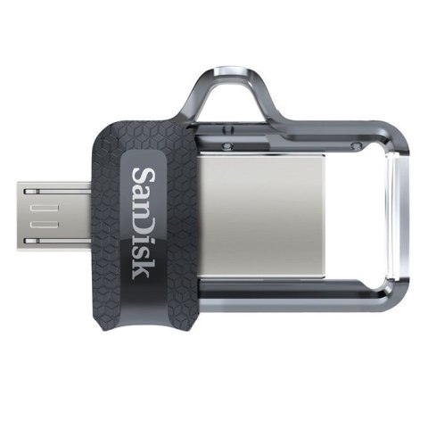 Pendrive SanDisk ULTRA SDDD3-128G-G46 (128GB; microUSB, USB 3.0; kolor szary)