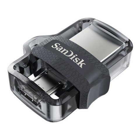 Pendrive SanDisk ULTRA SDDD3-128G-G46 (128GB; microUSB, USB 3.0; kolor szary)