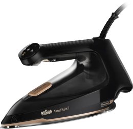 Braun FI 7276 BK FreeStyle 7 Żelazko parowe Czarny, Złoto
