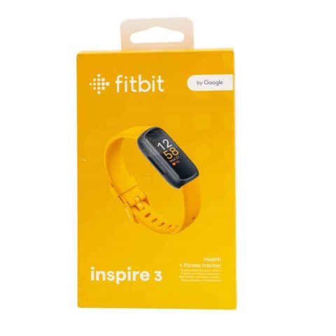 Fitbit Inspire 3 Morgensonne / Schwarz