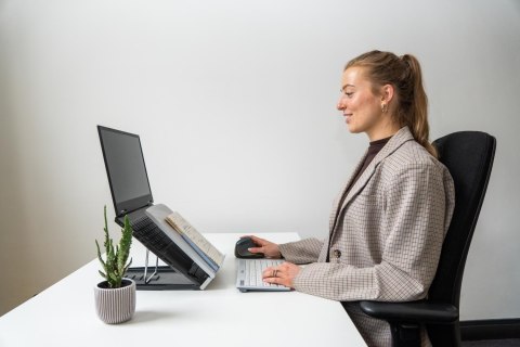 Podstawka pod laptopa BakkerElkhuizen Ergo-Q330 Circular retail