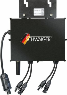 Schwaiger SOWR0806 adapter zasilający/ inwentor Wewnętrzna Czarny