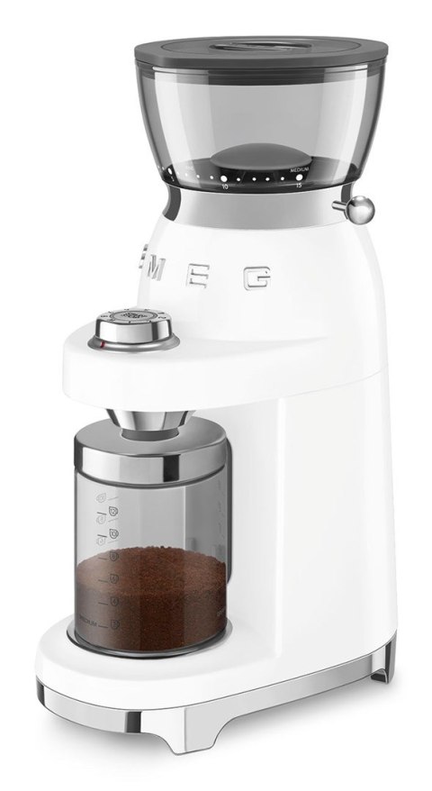 Smeg CGF03WHEU młynek do kawy 150 W Biały