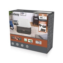 Bestway 69048 / 23 dmuchany materac Pojedynczy materac Szary, Biały Unisex