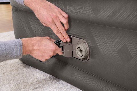 Bestway 69050 / 23 dmuchany materac Podwójny materac Szary, Biały Unisex