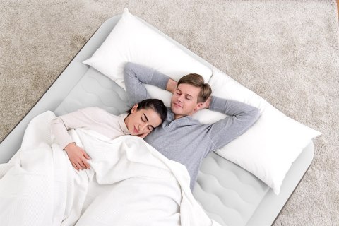 Bestway 69050 / 23 dmuchany materac Podwójny materac Szary, Biały Unisex