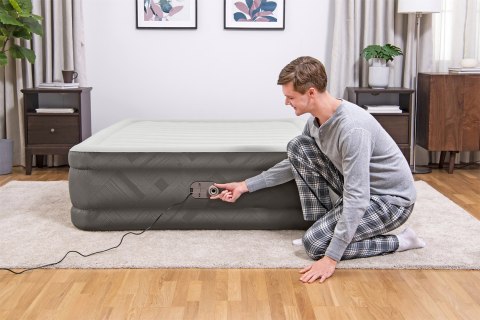 Bestway 69050 / 23 dmuchany materac Podwójny materac Szary, Biały Unisex