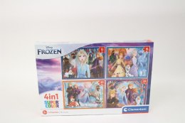 CLE puzzle 4w1 SuperKolor Frozen 21518 FROZEN