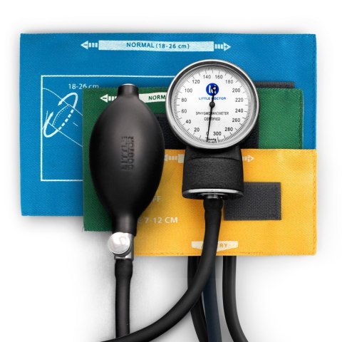 LD80 Ciśnieniomierz mechaniczny-pediatryczny + 3 mankiety dziecięce