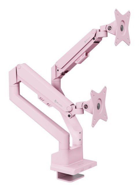 Arozzi AZ-ALZARE-NEO-DUO-PNK uchwyt / stojak do monitorów 81,3 cm (32") Biurko Różowy