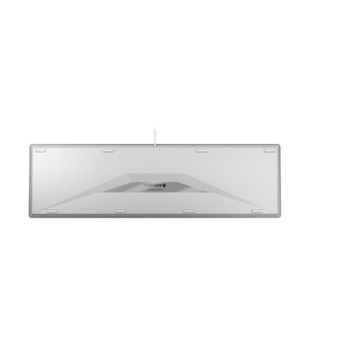 CHERRY KC 6000C FOR MAC klawiatura Uniwersalne USB QWERTZ Niemiecki Srebrny