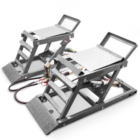 Hydrauliczne rampy najazdowe 1360 kg regulowane do serwisu samochodów SUV