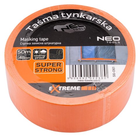 Taśma tynkarska pomarańczowa 48 mm x 50 m