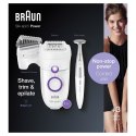 Braun Silk-épil 5 825 Power 28 pęset(y) Biały, Fioletowy