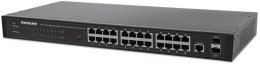 INTELLINET Switch zarządzalny 24x RJ45 Gigabit, 2x SFP 560917