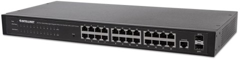 INTELLINET Switch zarządzalny 24x RJ45 Gigabit, 2x SFP 560917