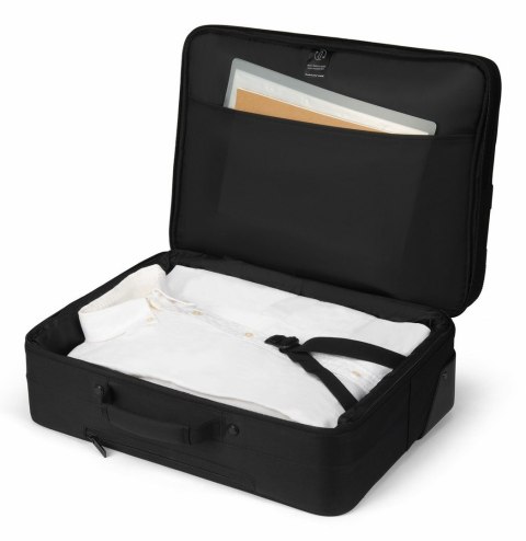 DICOTA D32036-RPET torba na laptop 43,9 cm (17.3") Pokrowiec w typie walizki na naóżkach Czarny