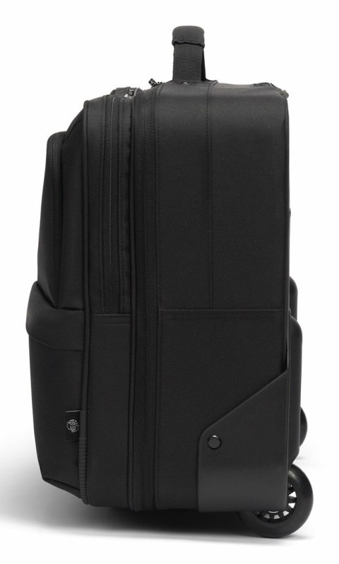 DICOTA D32036-RPET torba na laptop 43,9 cm (17.3") Pokrowiec w typie walizki na naóżkach Czarny