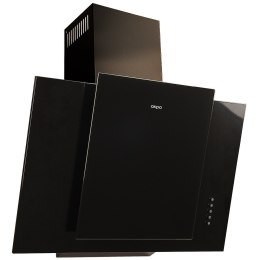 Okap kominowy AKPO WK-4 MIRT ECO 50 cm | LED | czarny